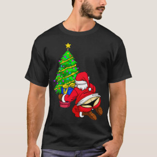 Camiseta Divertido Papá Noel En Los Grandes Navidades Regal