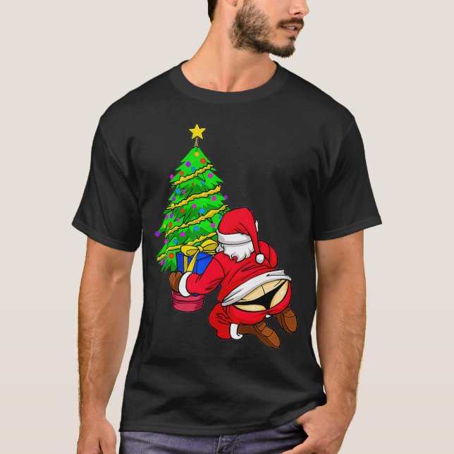 Camiseta Divertido Papá Noel En Los Grandes Navidades Regal (Anverso)