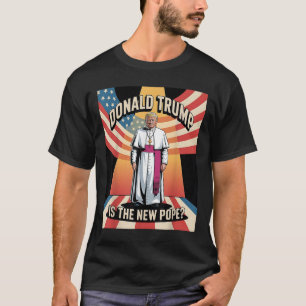 Camiseta Divertido Papa y campeón; presidente Donald Trump,