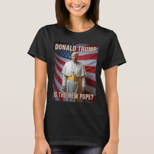 Camiseta Divertido Papa y campeón; presidente Donald Trump,