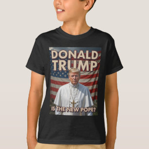 Camiseta Divertido Papa Y Presidente Donald Trump7