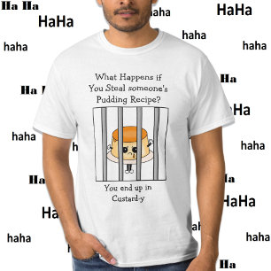 Camiseta Divertido paquete de comida Chiste de Custaza