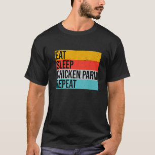 Camiseta Divertido Parmesano Italiano De La Comida, Diseño 