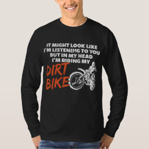Camiseta Divertido paseo en bicicleta sucia