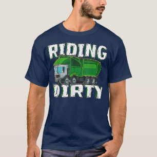 Camiseta Divertido paseo sucio - Camión de basura