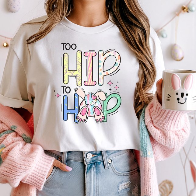 Camiseta Divertido pastel de Pascua conejo, muy hip hop (Subido por el creador)