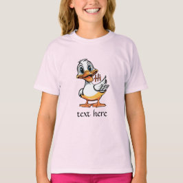 Camiseta Divertido pato