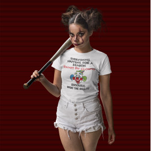 Camiseta Divertido payaso diciendo