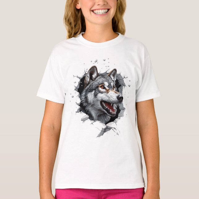 Camiseta Divertido perro (Anverso)