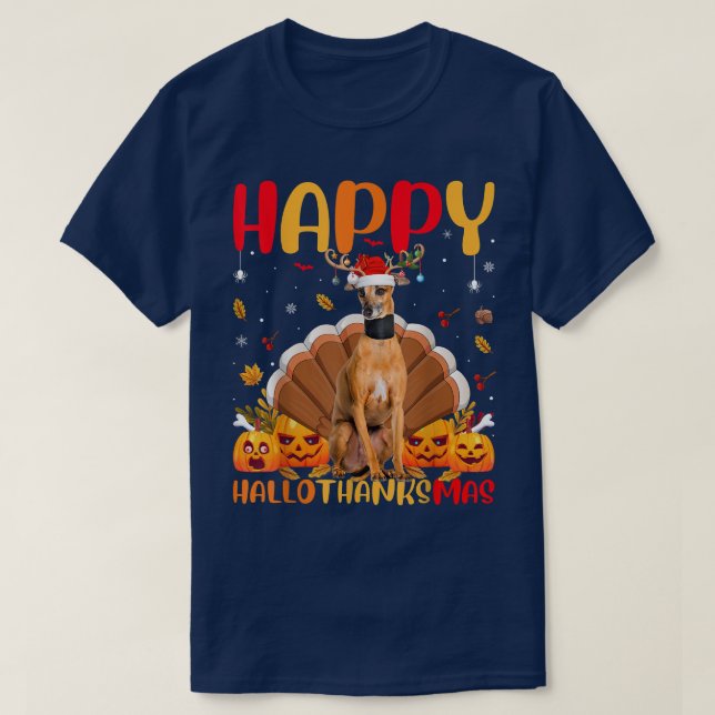Camiseta Divertido perro amante Feliz perro griego italiano (Diseño del anverso)