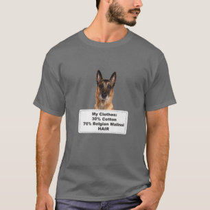 Camiseta Divertido perro belga Malinoi
