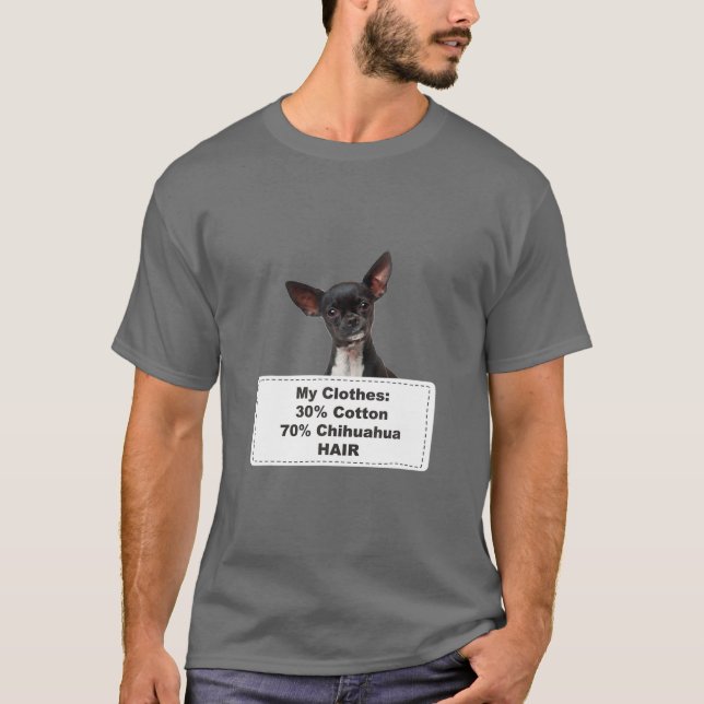 Camiseta Divertido perro chihuahua (Anverso)