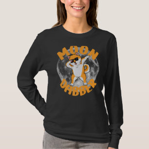 Camiseta Divertido perro Dabbing Shiba Inu con gafas de sol