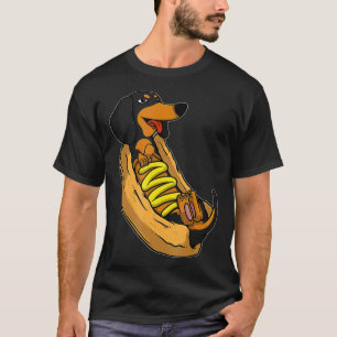 Camiseta Divertido perro Dachshund Weenie Sausage