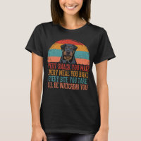 Divertido perro de Rottweiler