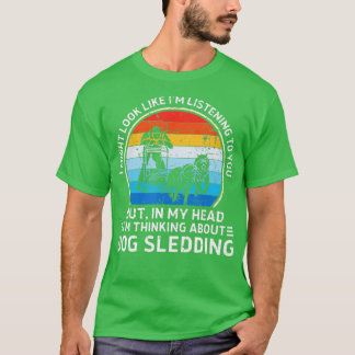 Camiseta Divertido Perro Dormiendo En La Cabeza