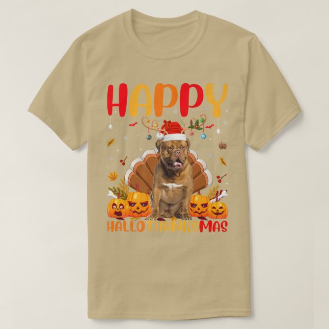 Camiseta Divertido Perro Enamorado Feliz De Perro De Bordea (Diseño del anverso)
