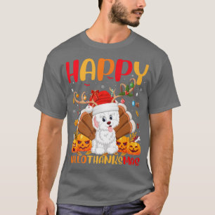Camiseta Divertido perro haitiano amante feliz Havanés Hola