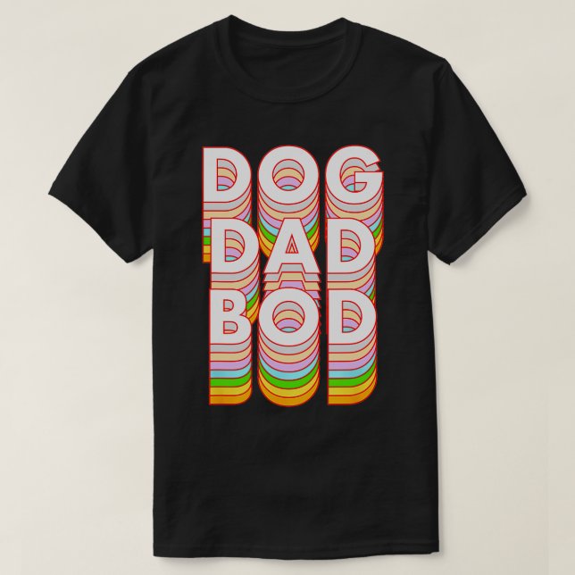 Camiseta Divertido perro papá Mascota de sangre dueño Fitne (Diseño del anverso)