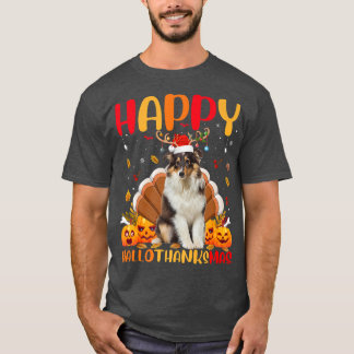 Camiseta Divertido perro Sheltie Lover Feliz Sheltie HolaM