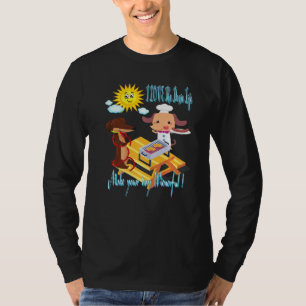 Camiseta Divertido Perro Wiener Dachshund Hizo Tu Día Wien