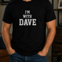 Divertido Personalizado Con Dave Cumpleaños Person