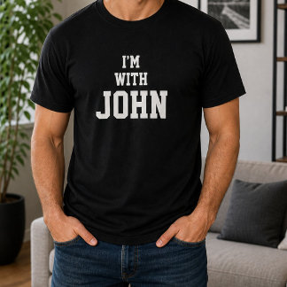 Camiseta Divertido Personalizado Con John Cumpleaños
