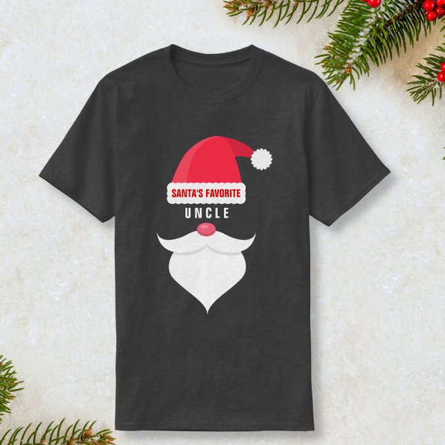 Camiseta Divertido Personalizado Navidades el tío favorito  (Subido por el creador)
