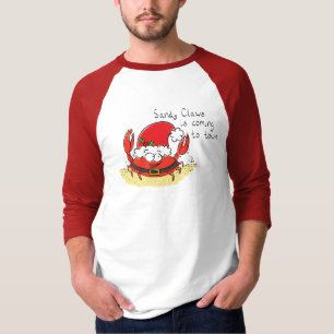 Camiseta Divertido Personalizado navideño navideño con Na