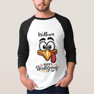 Camiseta Divertido Personalizado personalizado de la turca 