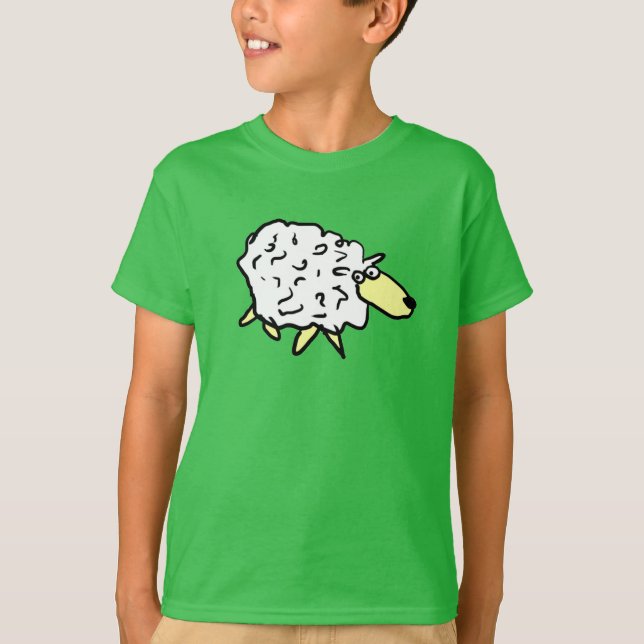 Camiseta Divertido Personalizado Sheep (Anverso)