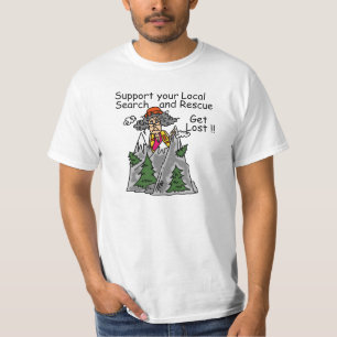 Camiseta Divertido pierdase