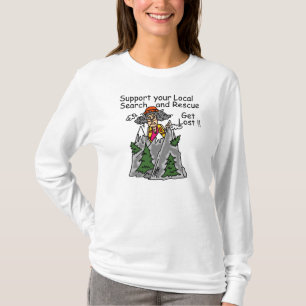 Camiseta Divertido pierdase