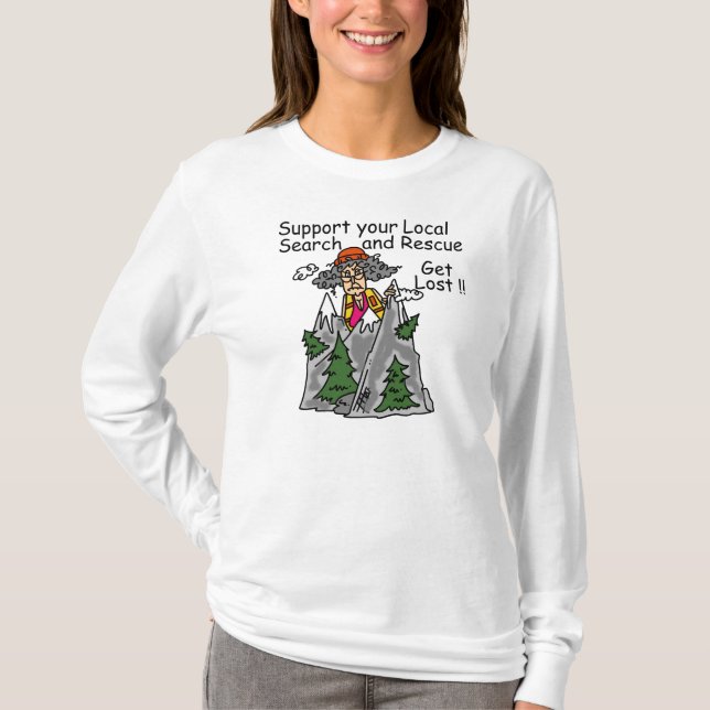 Camiseta Divertido pierdase (Anverso)