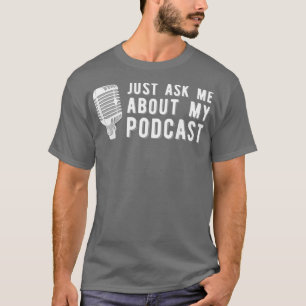Camiseta Divertido podcast para Podcaster