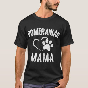 Camiseta Divertido Pomeranian Mama Gift Pet Lover Apparthon