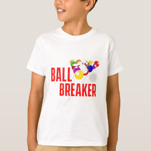 Camiseta Divertido Pool Billiards Slogan Ball Breaker
