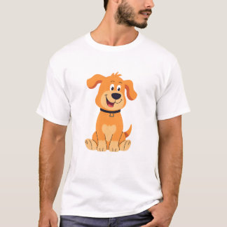 Camiseta Divertido Poster de perro - Perro de caricatura li
