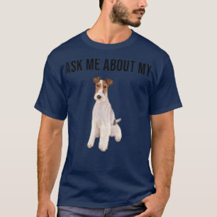 Camiseta Divertido Pregúntame acerca de mi alambre para un 