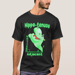 Camiseta Divertido Profesor de Matemáticas Nerdy Verde Hipo