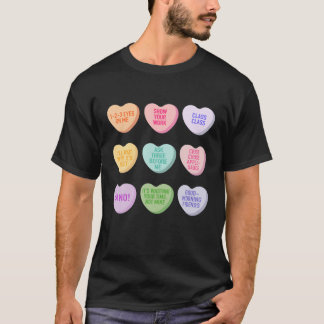 Camiseta Divertido profesor Día de San Valentín Conversació