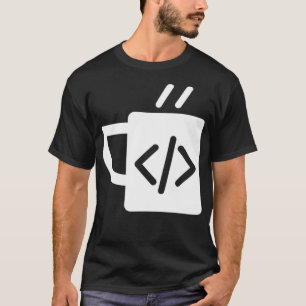 Camiseta Divertido programador desarrollador de café de cód