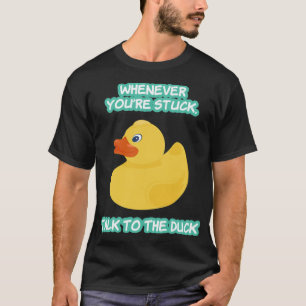 Camiseta Divertido programador habla con el perro amante de