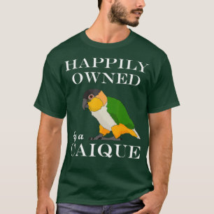 Camiseta Divertido Propietario De Loro Propiedad De Una Cai