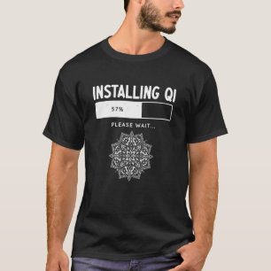 Camiseta Divertido Qigong Artes Marciales Tai Chi Yoga Medi