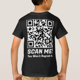 Camiseta ¡Divertido QR Escanearme! Chiste Divertido de Arre