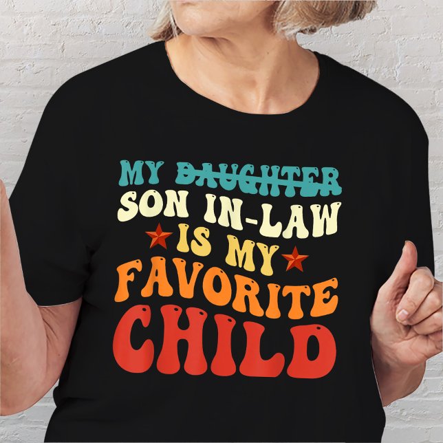 Camiseta Divertido Que Mi Hijo En Derecho Es Mi Familia Inf (Subido por el creador)