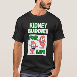 Camiseta Divertido receptor de trasplante de riñón D