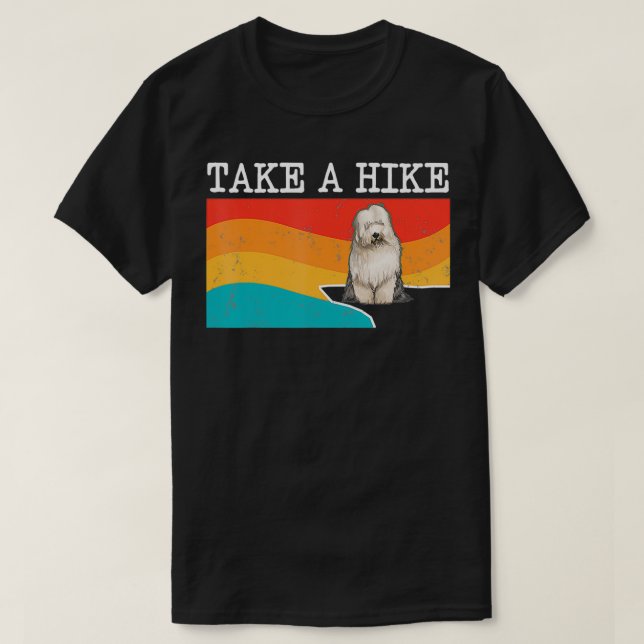 Camiseta Divertido Recorrido De Un Viejo Sendero En Inglés (Diseño del anverso)