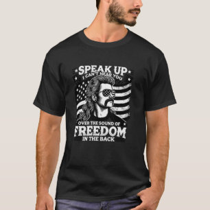 Camiseta Divertido Redneck 4 De Julio Bandera Americana Mul